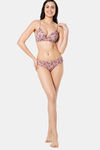 Amante Padded Wired Full Coverage T-Shirt Bra - Filigree Pr — thumbnail 5